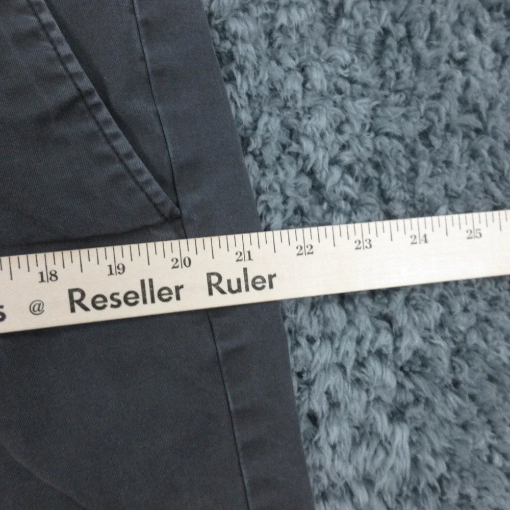 Banana Republic Pants Mens 38x32 Black Gray Mason Chino 37x29*